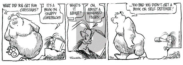 The Grizzwells on Saturday December 26, 1998 Comic Strip