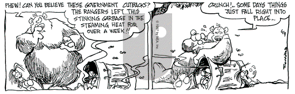 The Grizzwells on Monday June 9, 1997 Comic Strip