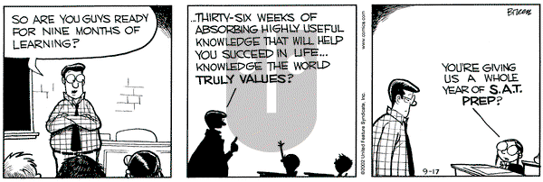 Grand Avenue on Tuesday September 17, 2002 Comic Strip