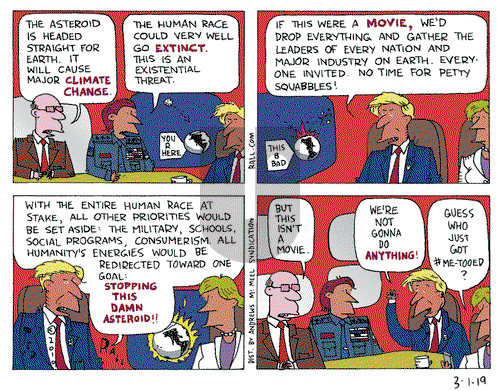 Ted Rall on Friday March 1, 2019 Comic Strip