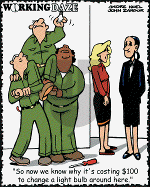 Working Daze on Tuesday November 19, 2002 Comic Strip