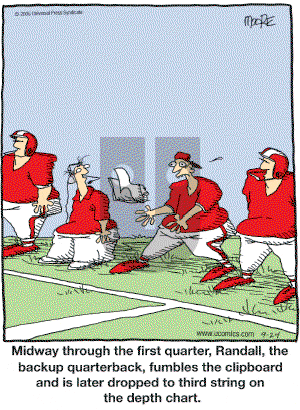 In the Bleachers - Saturday September 24, 2005 Comic Strip
