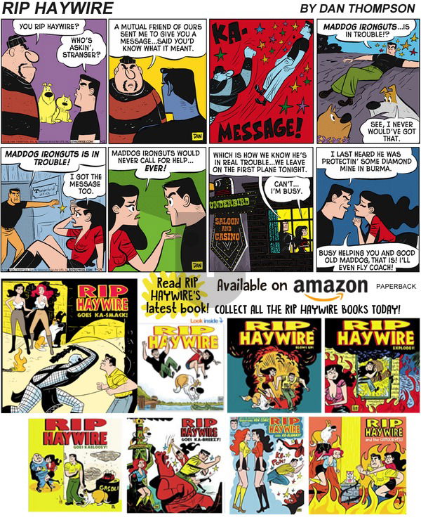 Rip Haywire on Sunday May 26, 2019 Comic Strip