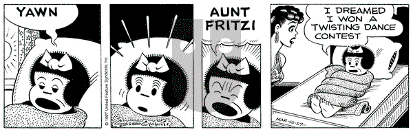 Nancy on Thursday April 3, 1997 Comic Strip