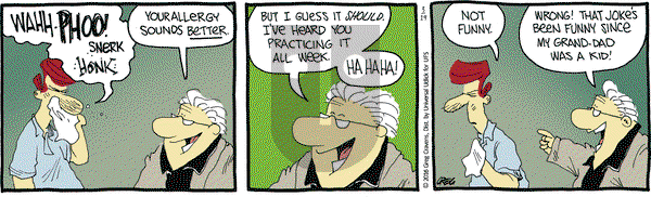 The Buckets on Saturday March 19, 2016 Comic Strip
