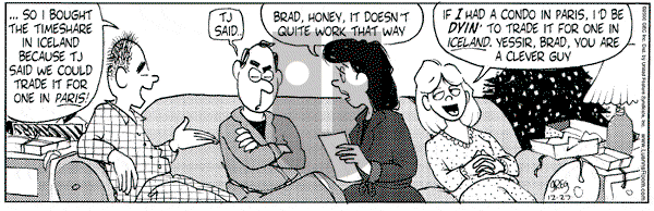 Luann on Wednesday December 27, 2000 Comic Strip