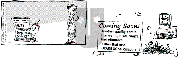 Lio on Tuesday March 19, 2013 Comic Strip