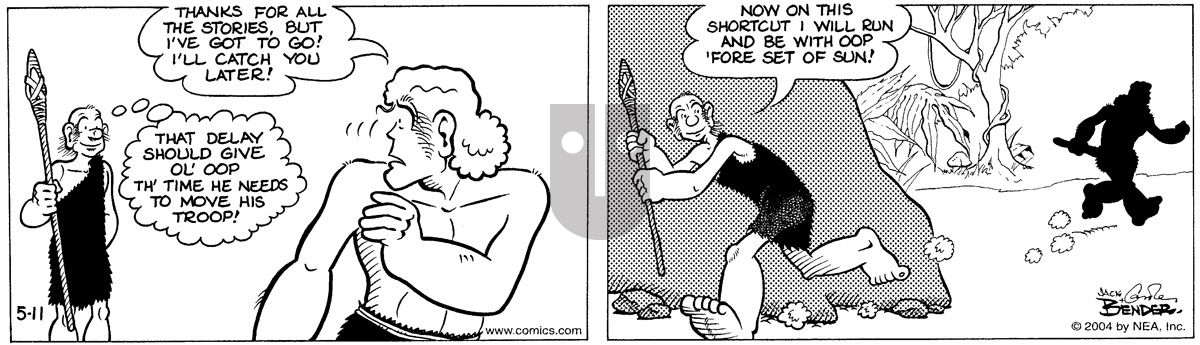 Alley Oop - Tuesday May 11, 2004 Comic Strip