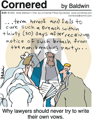 Cornered on Friday August 24, 2001 Comic Strip
