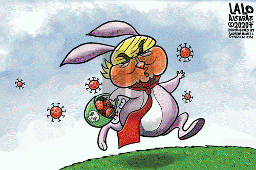 Lalo Alcaraz on Thursday March 26, 2020 Comic Strip
