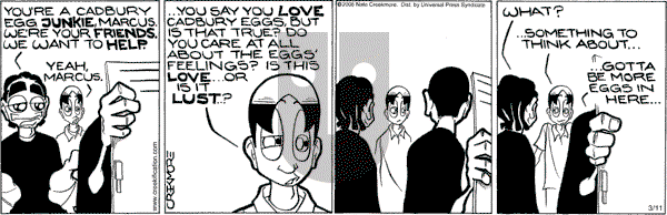 Maintaining on Tuesday March 11, 2008 Comic Strip