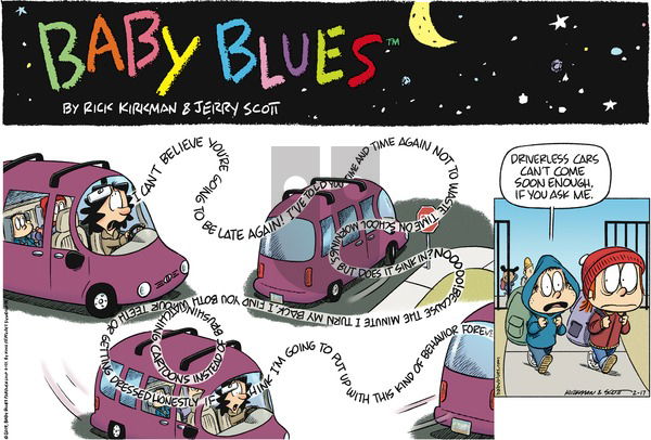 Baby Blues on Sunday February 17, 2019 Comic Strip
