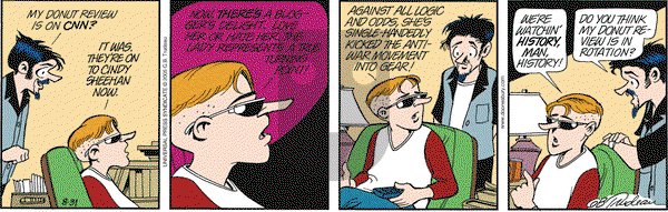 Doonesbury on Wednesday August 31, 2005 Comic Strip