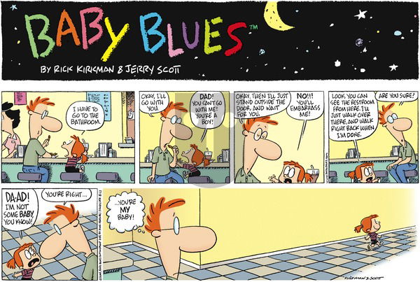 Baby Blues on Sunday August 17, 2003 Comic Strip