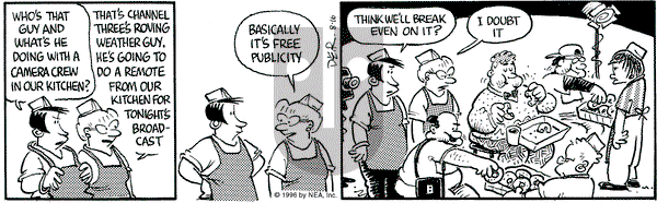 Betty on Friday August 16, 1996 Comic Strip