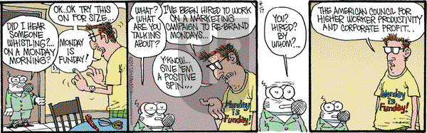 Monty on Monday April 17, 2017 Comic Strip