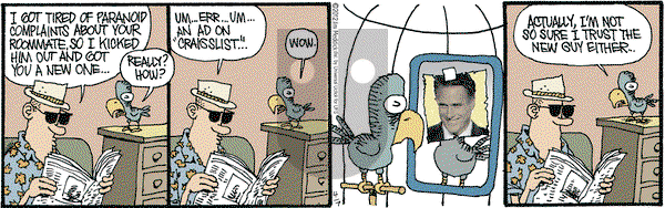 Monty on Saturday April 7, 2012 Comic Strip
