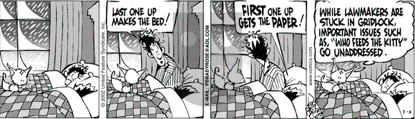 Rose is Rose on Wednesday March 6, 2002 Comic Strip