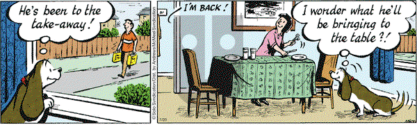 Fred Basset on Tuesday July 20, 2021 Comic Strip