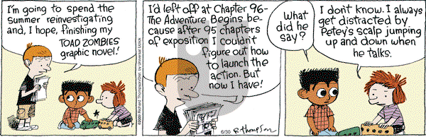 Cul de Sac on Monday June 30, 2014 Comic Strip