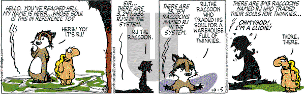 Over the Hedge on Friday October 5, 2012 Comic Strip