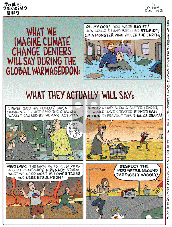 Tom the Dancing Bug on Friday May 30, 2014 Comic Strip