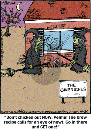 Close to Home on Monday October 30, 2017 Comic Strip