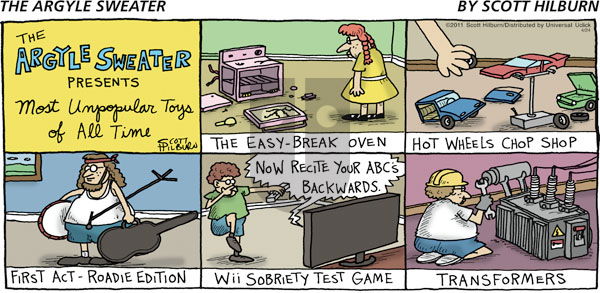 The Argyle Sweater on Sunday April 24, 2011 Comic Strip