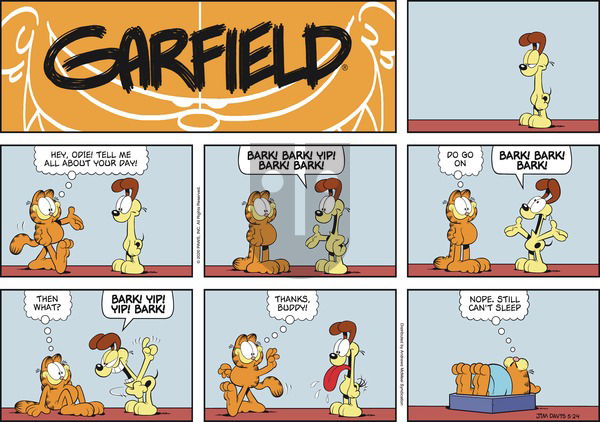 Garfield on Sunday May 24, 2020 Comic Strip