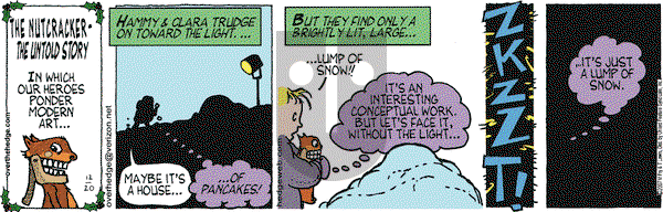 Over the Hedge on Thursday December 20, 2007 Comic Strip