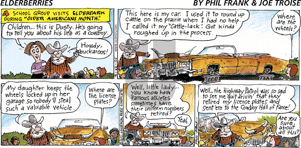 The Elderberries on Sunday May 22, 2005 Comic Strip