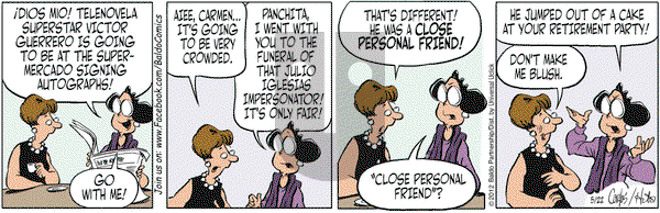 Baldo - Tuesday May 22, 2012 Comic Strip