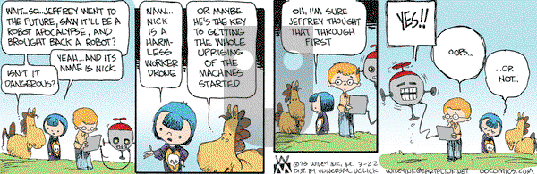 Non Sequitur on Friday March 22, 2013 Comic Strip