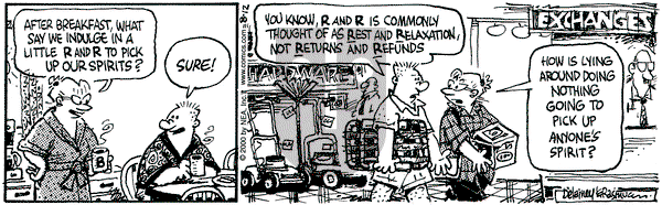 Betty on Saturday August 12, 2000 Comic Strip
