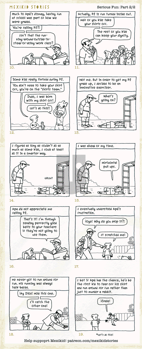 Mexikid Stories on Friday July 28, 2023 Comic Strip