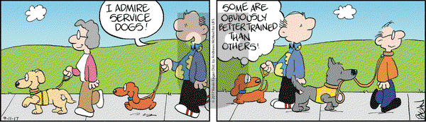 Drabble on Monday September 11, 2017 Comic Strip