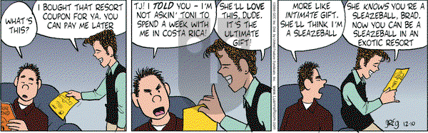 Luann on Wednesday December 10, 2008 Comic Strip