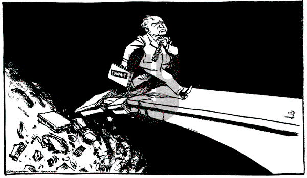 Pat Oliphant - Monday May 21, 1990 Comic Strip