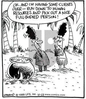 Reality Check on Friday October 22, 1999 Comic Strip