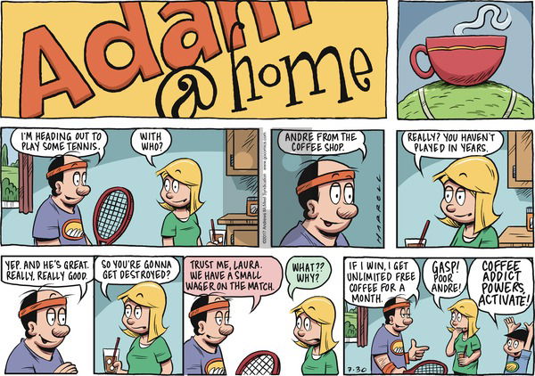 Adam@Home on Sunday July 30, 2017 Comic Strip