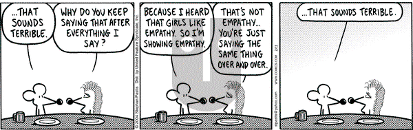 Pearls Before Swine on Wednesday February 11, 2004 Comic Strip