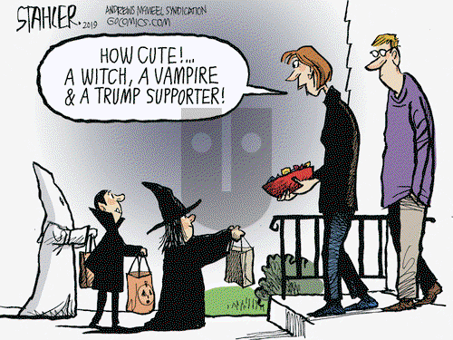 Jeff Stahler on Tuesday October 29, 2019 Comic Strip