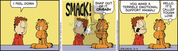 Garfield on Tuesday March 4, 2025 Comic Strip