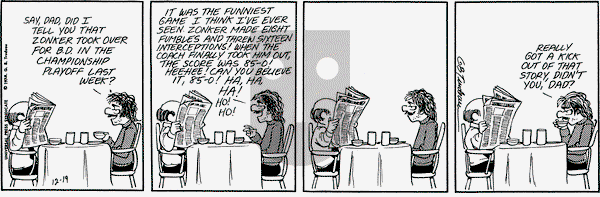 Doonesbury on Tuesday December 19, 1972 Comic Strip