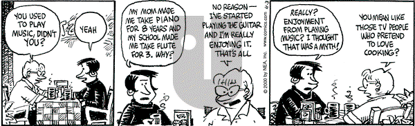 Betty on Monday April 3, 2000 Comic Strip