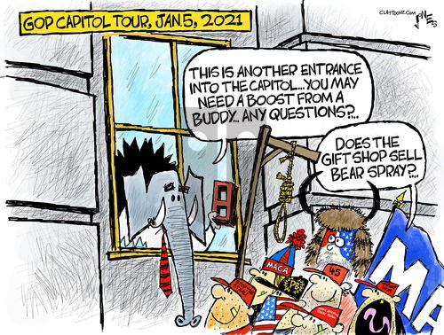 Clay Jones - Sunday May 22, 2022 Comic Strip