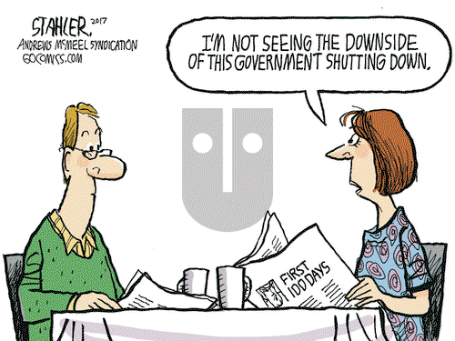 Jeff Stahler on Wednesday April 26, 2017 Comic Strip