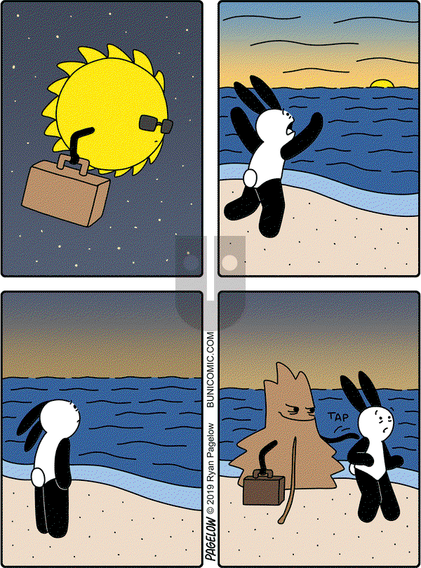 Buni on Monday September 2, 2019 Comic Strip