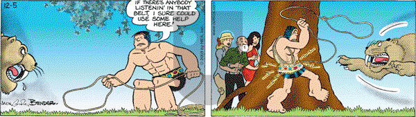 Alley Oop on Friday December 5, 2008 Comic Strip