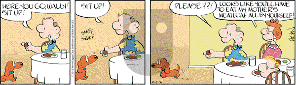 Drabble on Friday September 2, 2016 Comic Strip